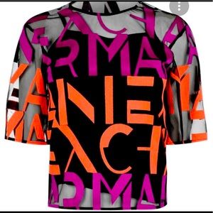 Armani exchange 2 pc blouse size XS brand new